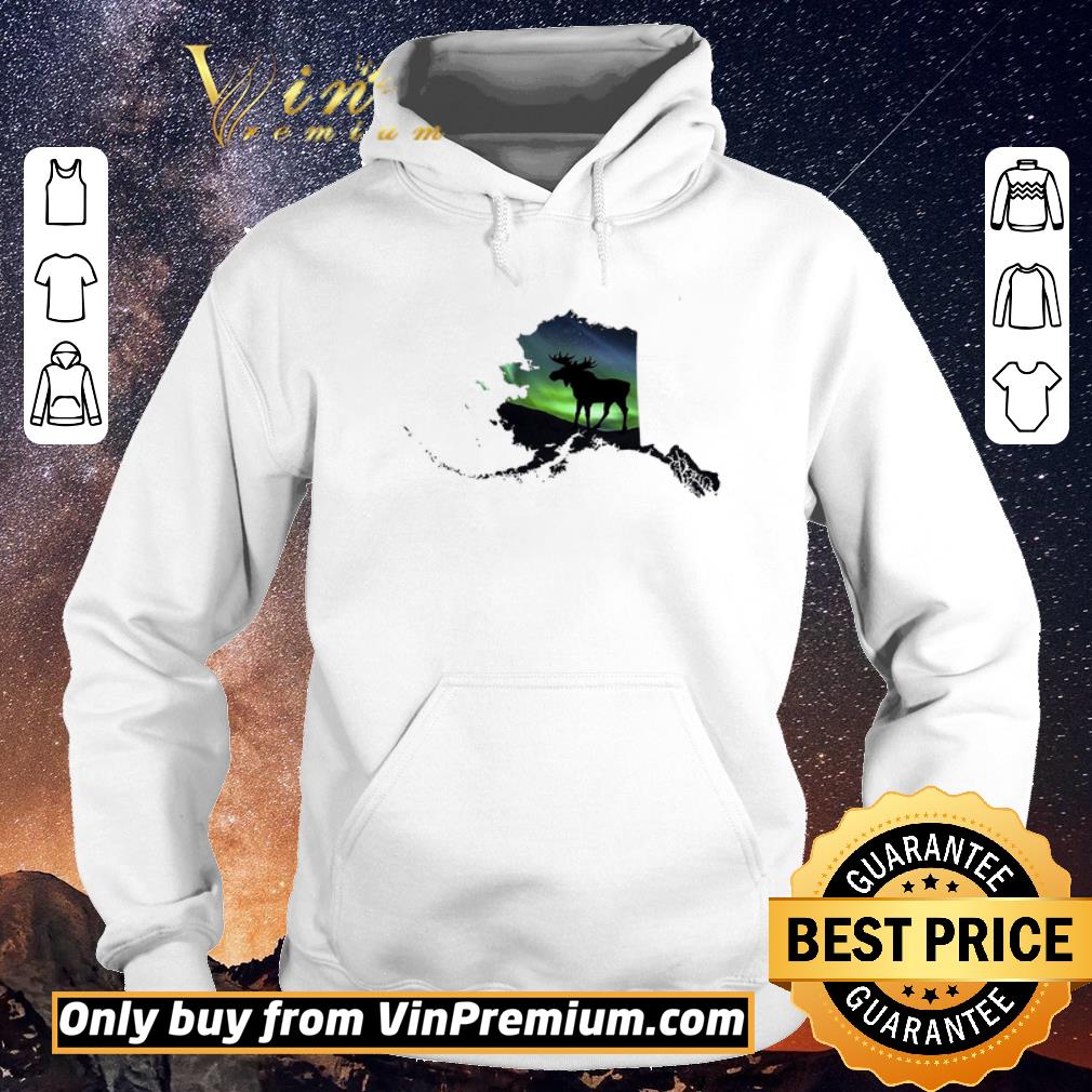 ae53516a hot moose alaska map aurora cool shirt sweater 4 - Hot Moose Alaska Map Aurora Cool shirt sweater