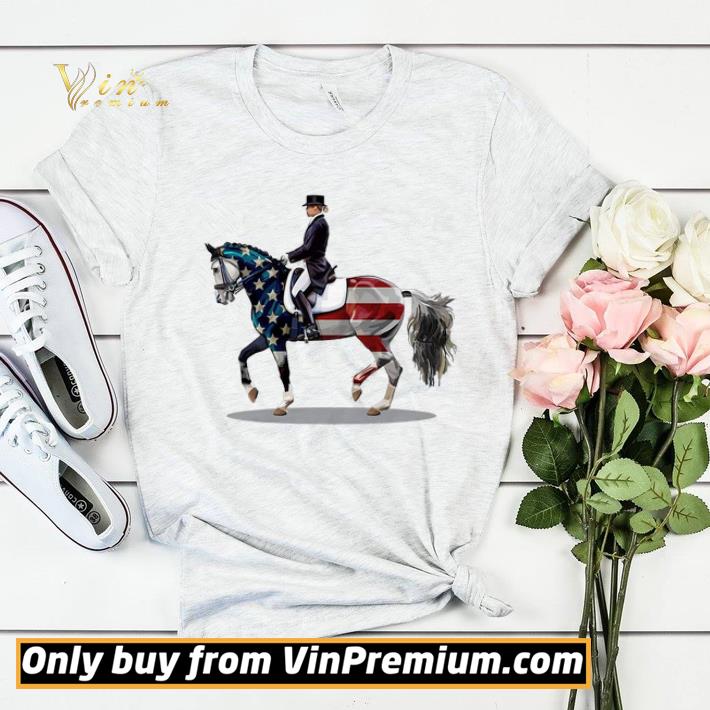 b1742c55 american flag dressage horse shirt sweater 4 - American Flag Dressage Horse shirt sweater