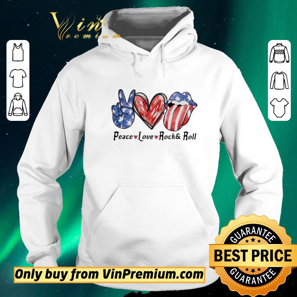 Top Peace love rock and roll american flag independence day shirt sweater b3fdd372 top peace love rock and roll american flag independence day shirt sweater 4 - Top Peace love rock and roll american flag independence day shirt sweater