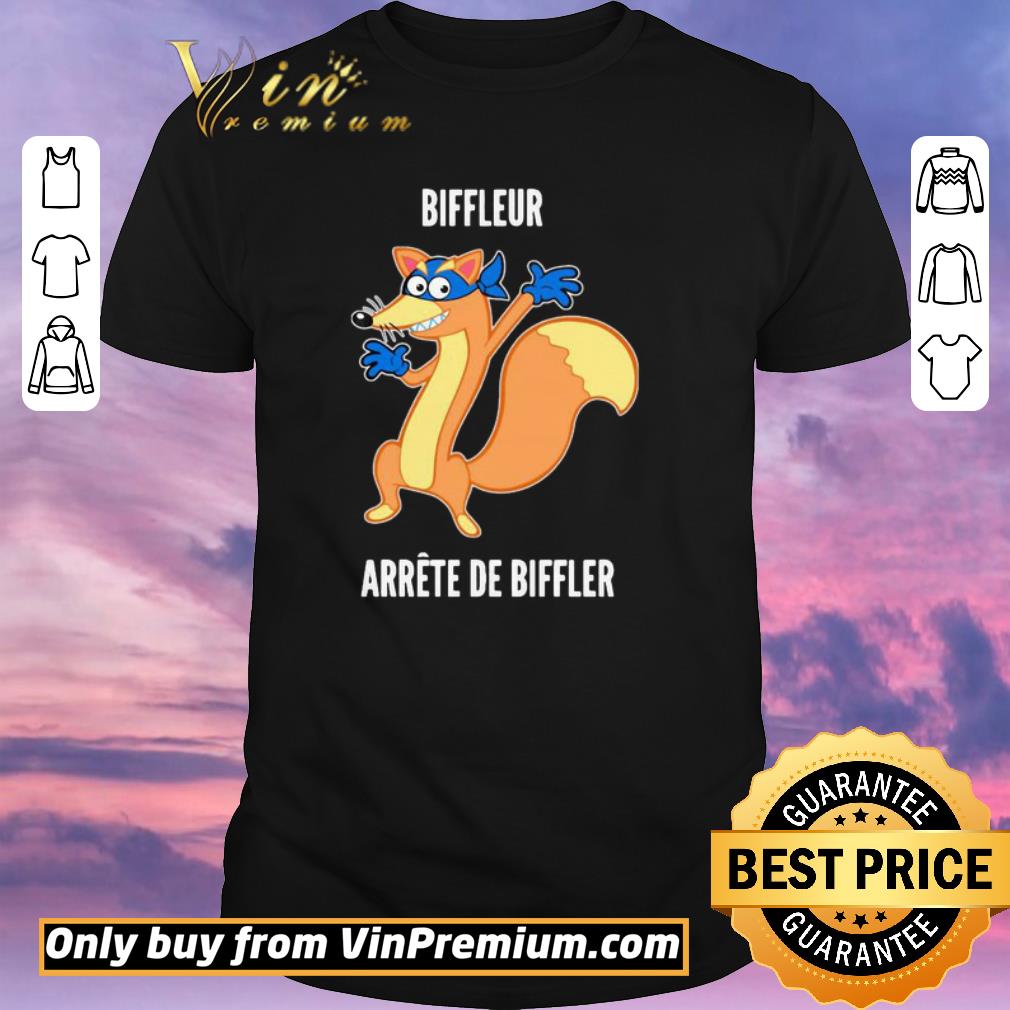 Awesome Fox bifflueur arrete de bifffler shirt sweater