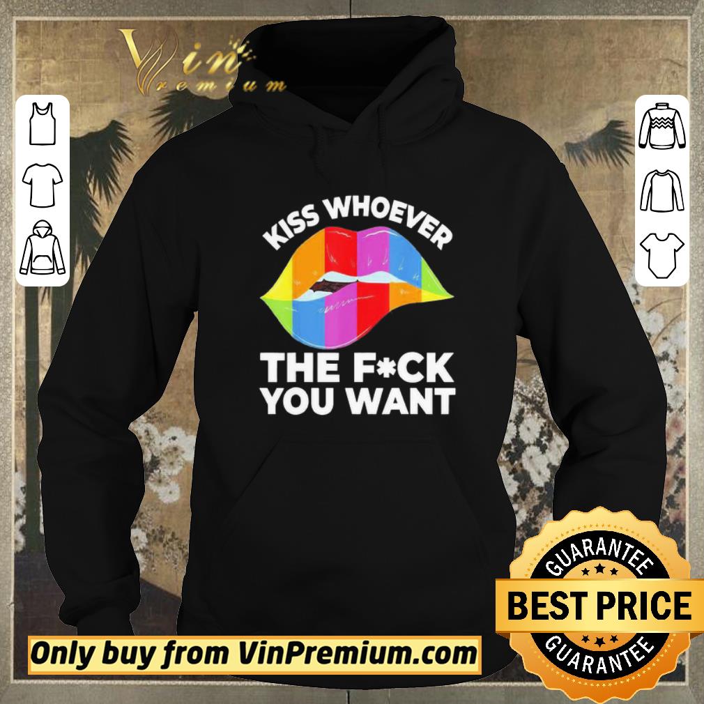 b914f707 top kiss whoever you want rainbow sexy lips the fuck lgbt pride shirt 4 - Top Kiss Whoever You Want Rainbow Sexy Lips The Fuck LGBT Pride shirt