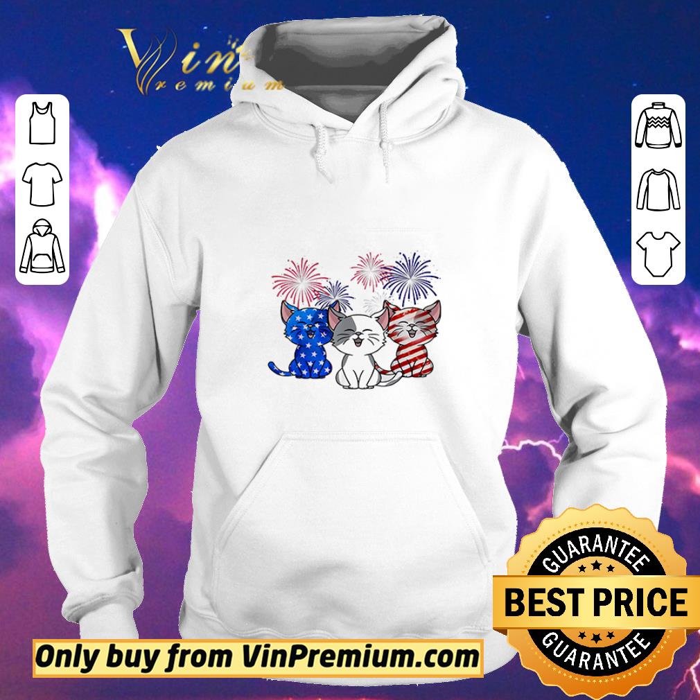 bcbdbfc3 original funny cat 4th of july flag firework shirt sweater 4 - Original Funny Cat 4th Of July Flag Firework shirt sweater