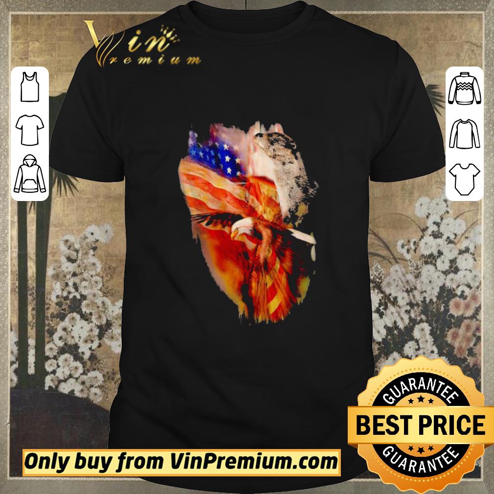 Funny Otter American Wings Independence Day shirt sweater
