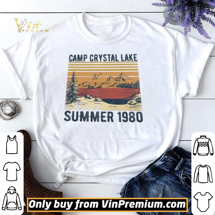 Camp Crystal Lake Summer 1980 Vintage shirt sweater