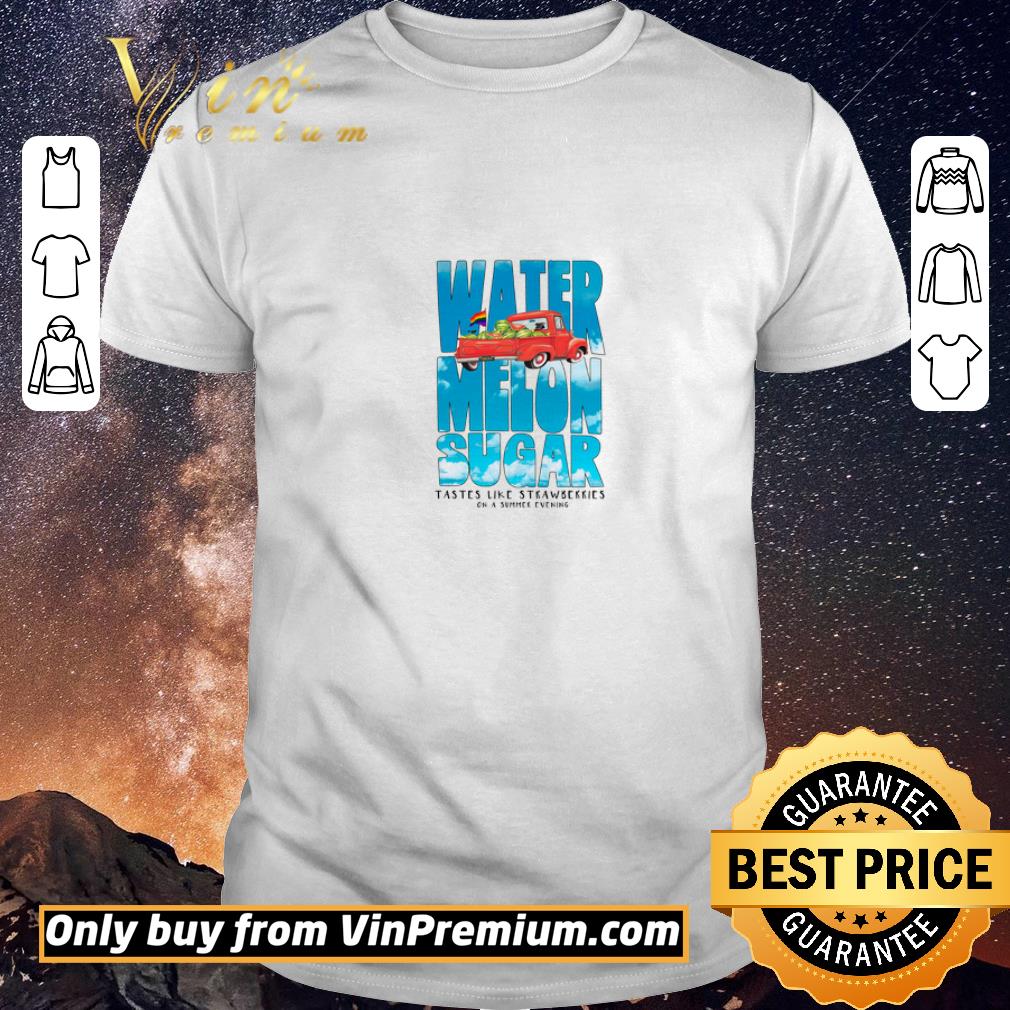 Top Watermelon Sugar Tastes Like Strawberries On A Summer Evening shirt sweater