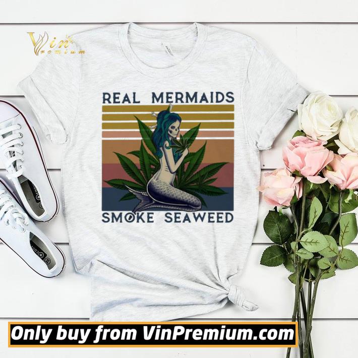c6bc5ac8 real mermaids smoke seaweed vintage retro shirt sweater 4 - Real mermaids smoke seaweed vintage retro shirt sweater