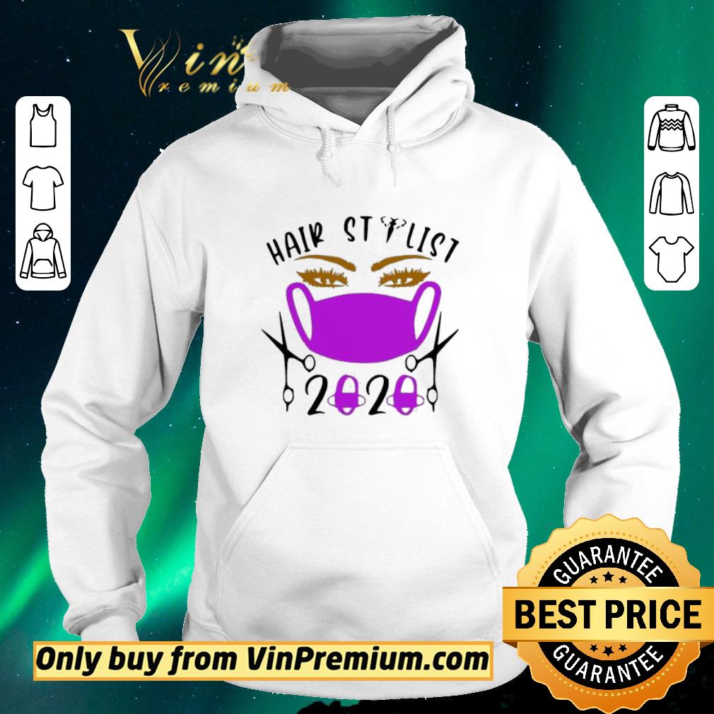 c87f70ff hot purple hair stylist 2020 face mask shirt sweater 4 - Hot Purple Hair Stylist 2020 Face Mask shirt sweater