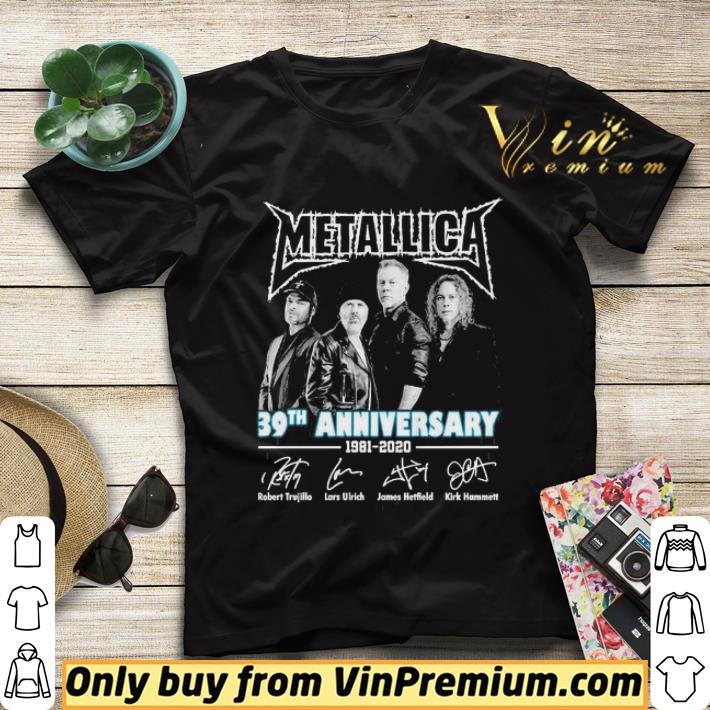 cab4659d metallica 39th anniversary 1981 2020 signatures shirt sweater 4 - Metallica 39th anniversary 1981 2020 signatures shirt sweater