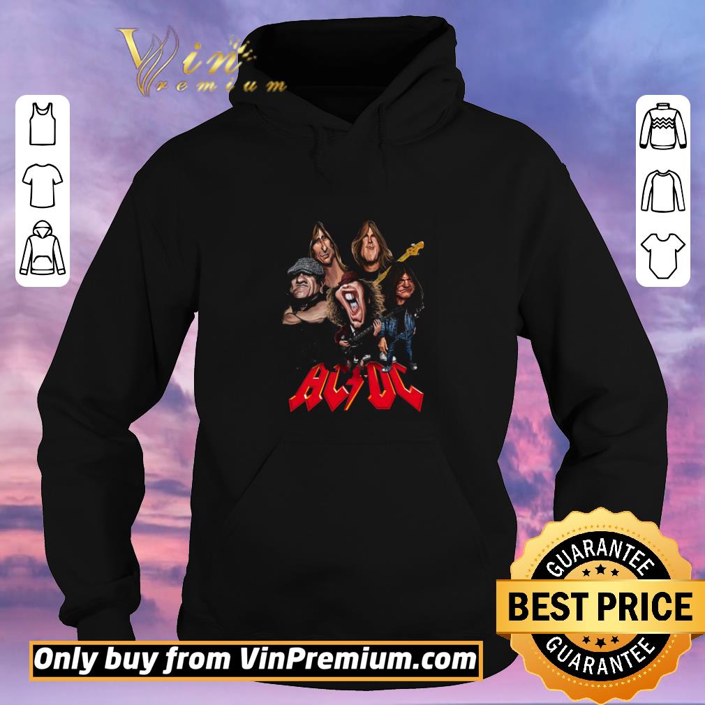 caea691c awesome ac dc rock band comic art photo fridge magnet shirt sweater 4 - Awesome AC DC Rock Band Comic Art Photo Fridge Magnet shirt sweater