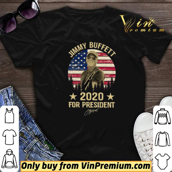 Jimmy Buffett 2020 For President American Flag Vintage shirt sweater
