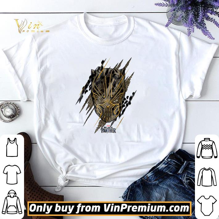 Marvel Black Panther Movie Killmonger Jaguar Scratch shirt sweater