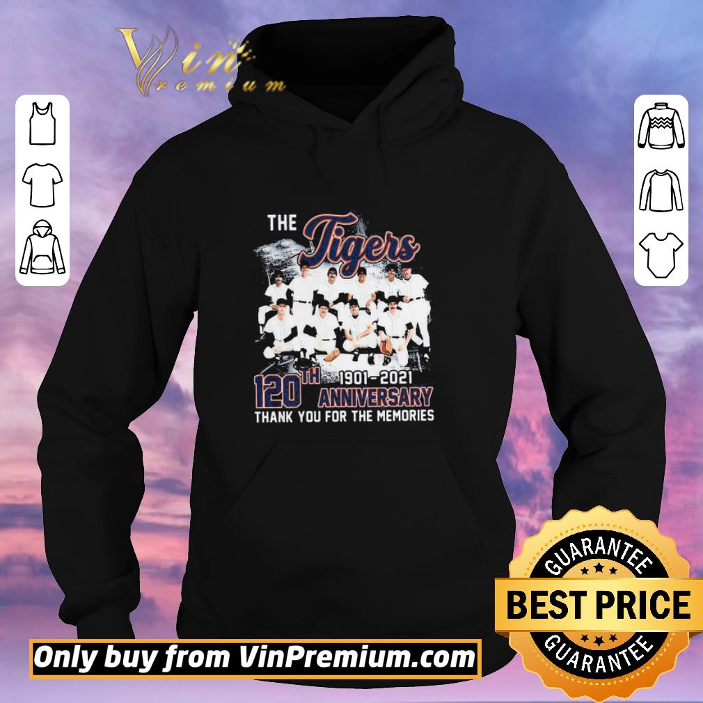 Original The detroit tigers 120th anniversary 1901 2021 thank you for the memories signatures shirt cf36f77d original the detroit tigers 120th anniversary 1901 2021 thank you for the memories signatures shirt 4 - Original The detroit tigers 120th anniversary 1901 2021 thank you for the memories signatures shirt