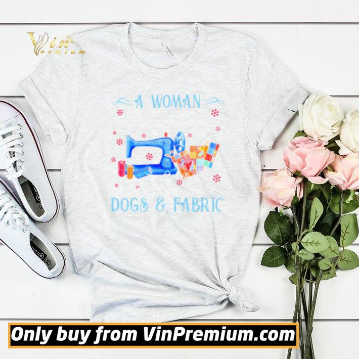 cfc15f66 a woman can not survive on self quarantine alone she also needs her dogs and fabric shirt 4 - A woman can not survive on self-quarantine alone she also needs her dogs and fabric shirt