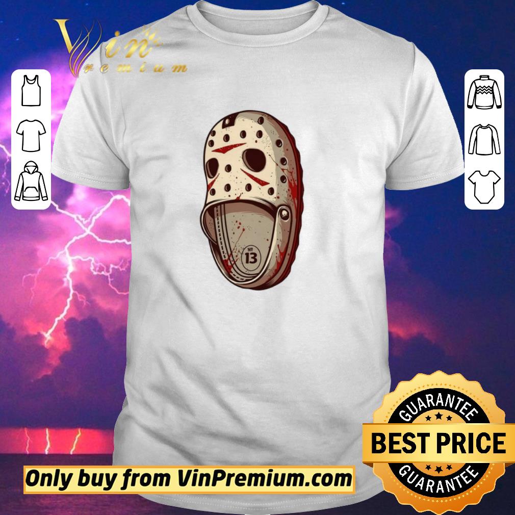 Hot Friday The 13th Jason Voorhees The Crocs As Killer Mask shirt sweater