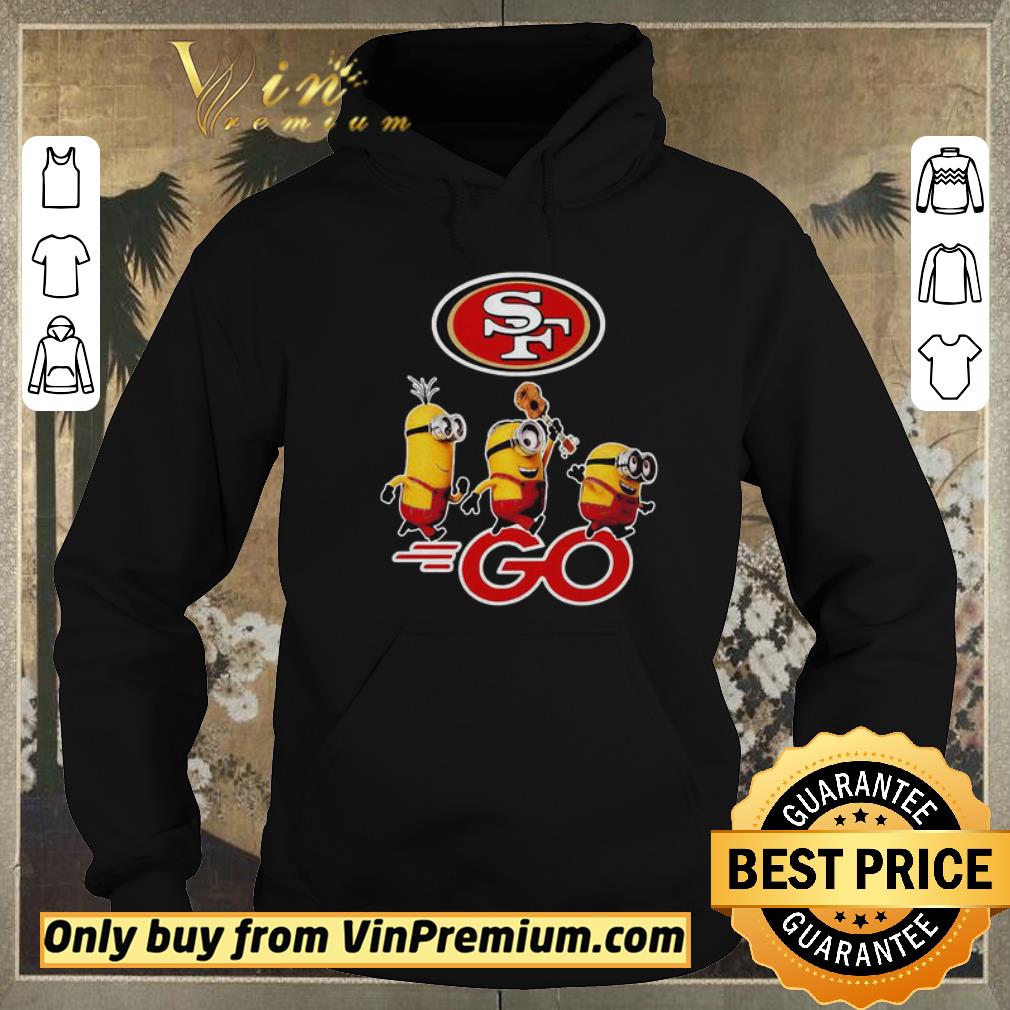 d1443833 original minions guitar go san francisco 49ers football logo shirt sweater 4 - Original Minions guitar go san francisco 49ers football logo shirt sweater