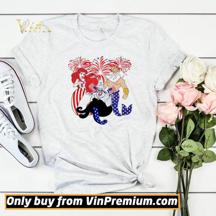Ariel King sea Ursula America flag 4th July shirt sweater d1c361a8 ariel king sea ursula america flag 4th july shirt sweater 4 - Ariel King sea Ursula America flag 4th July shirt sweater