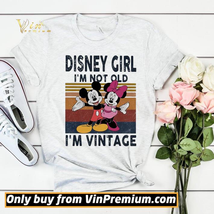 d48045f8 mickey mouse and minnie mouse disney girl i m not old i m vintage retro shirt sweater 4 - Mickey mouse and minnie mouse disney girl i’m not old i’m vintage retro shirt sweater