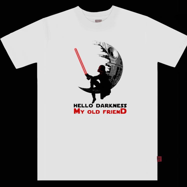Hot Dark Vader Hello Darkness My Old Friend Shirt