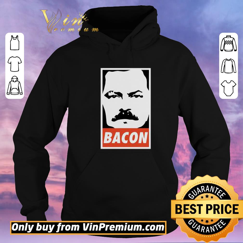 Funny Ron Swanson Bacon shirt sweater d7516f90 funny ron swanson bacon shirt sweater 4 - Funny Ron Swanson Bacon shirt sweater