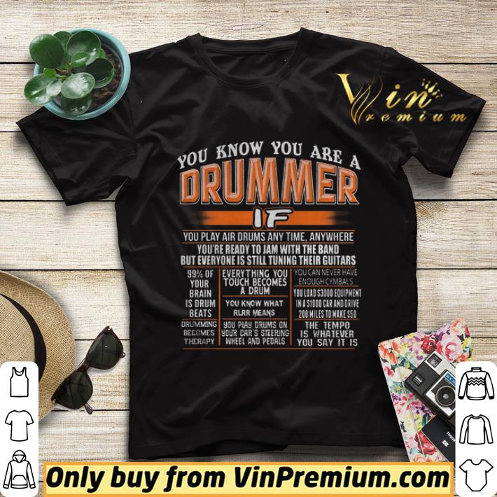 d9810c4a you know you are a drummer if you play air drums any time anywhere shirt sweater 4 - You know you are a drummer if you play air drums any time anywhere shirt sweater