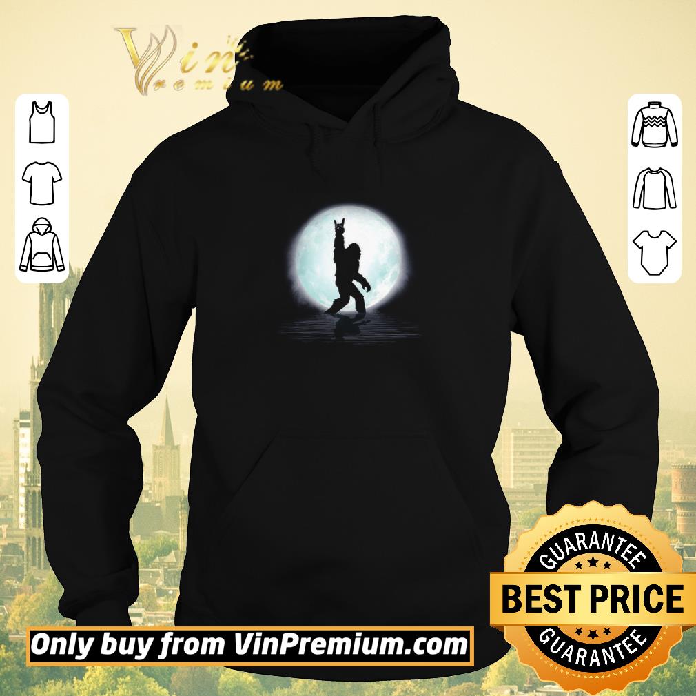 d99fa67b hot bigfoot rock and roll under the moon shirt 4 - Hot Bigfoot Rock And Roll Under The Moon shirt
