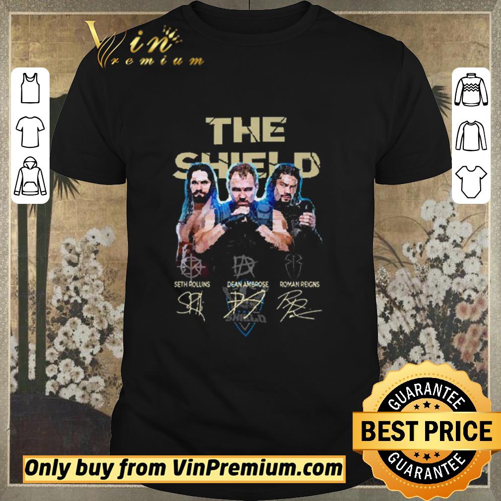 Top WWE The Shield Seth Rollins signatures shirt sweater