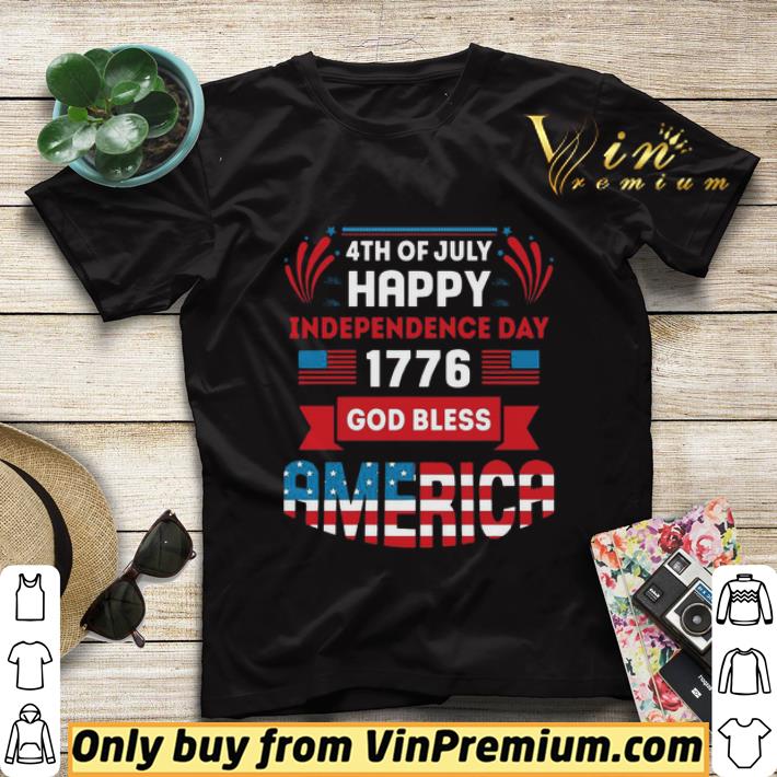dbc9d3d1 4th of july happy independence day 1776 god bless america flag shirt sweater 4 - 4th Of July Happy Independence Day 1776 God Bless America Flag shirt sweater