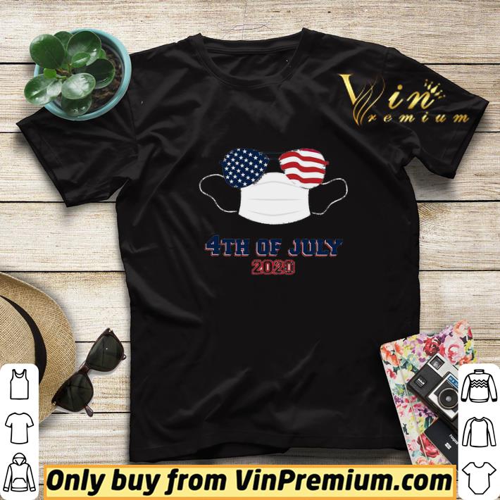 ddeb3461 face mask and glasses american flag 4th of july 2020 shirt sweater 4 - Face Mask And Glasses American Flag 4th Of July 2020 shirt sweater