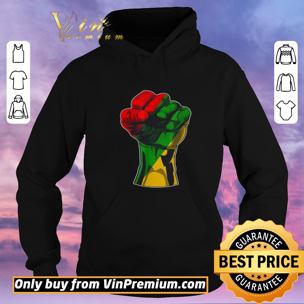 Pretty Black History month Fist shirt sweater dfbd6082 pretty black history month fist shirt sweater 4 - Pretty Black History month Fist shirt sweater