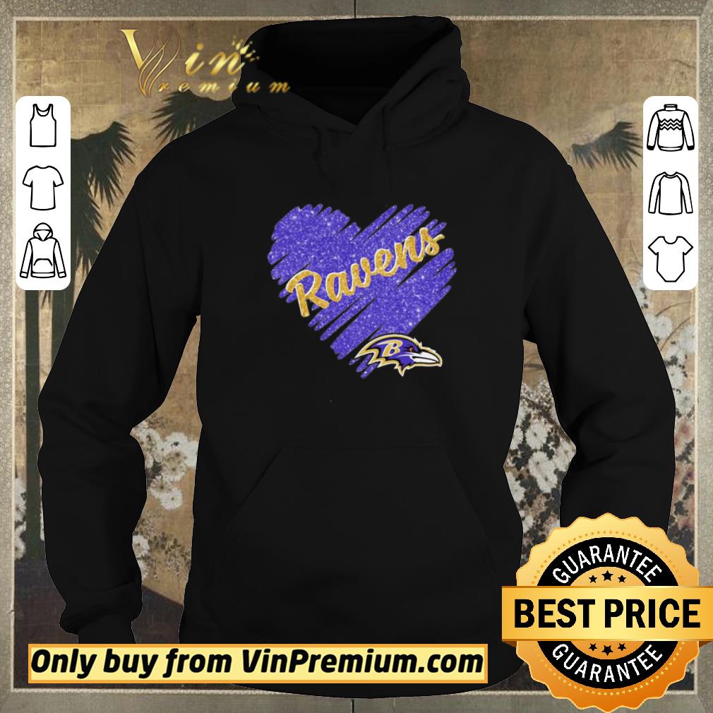 Original Love baltimore ravens football team heart diamond shirt sweater e0cdb0f9 original love baltimore ravens football team heart diamond shirt sweater 4 - Original Love baltimore ravens football team heart diamond shirt sweater