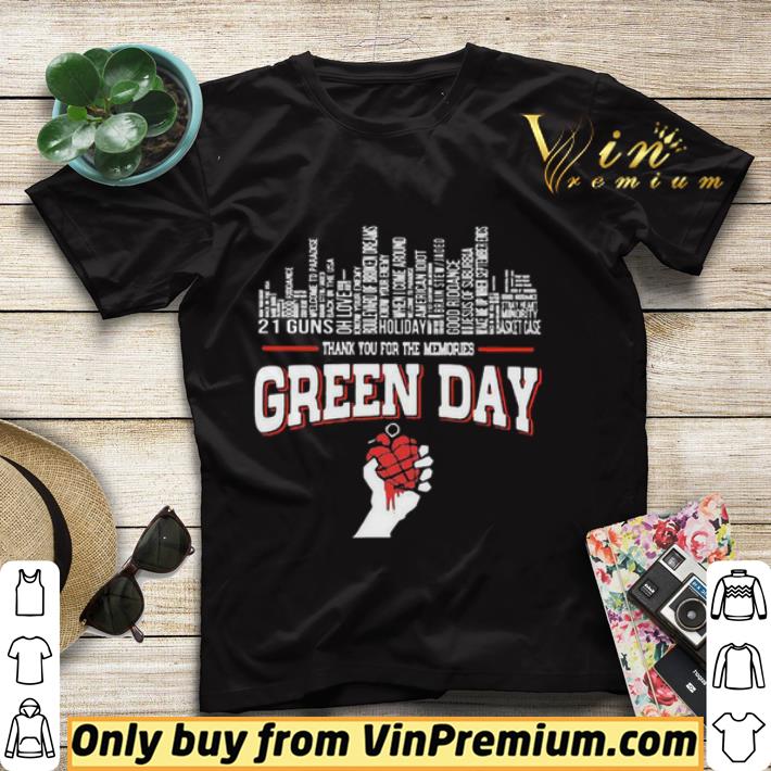 e406b64b thank you for the memories green day city songs shirt sweater 4 - Thank You For The Memories Green Day City Songs shirt sweater