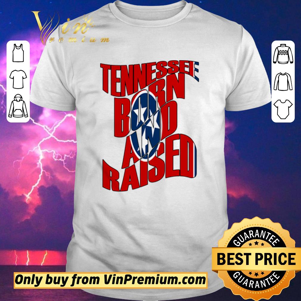 Hot Tennessee Born and Raised State Flag shirt sweater