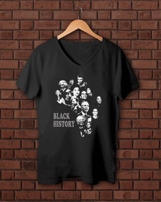 Nice Black History Month Famous Characters Shirt