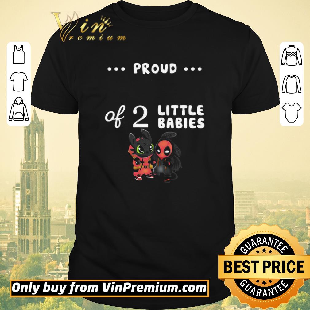 Official Proud of 2 little babies toothless and spider man shirt sweater