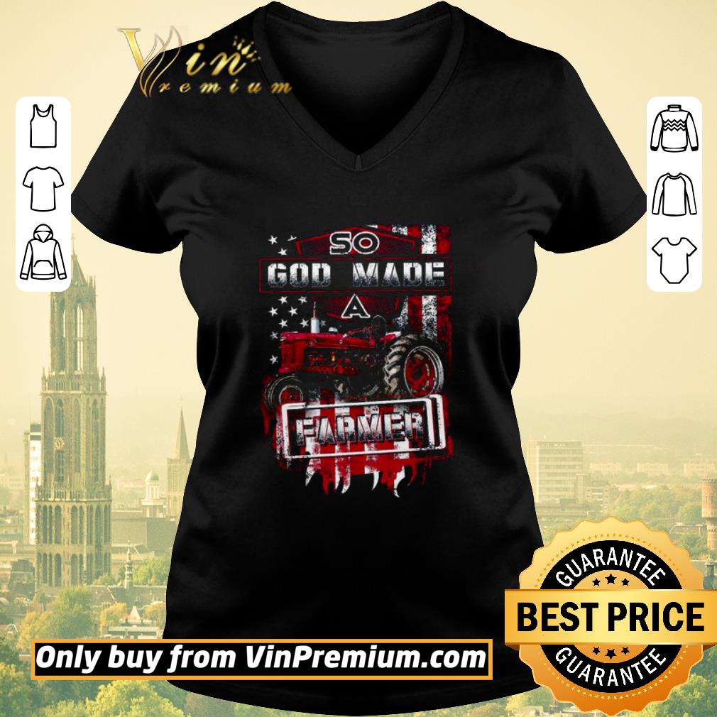 Pretty So God Made A Tractor Farmer shirt sweater Pretty So God Made A Tractor Farmer shirt sweater