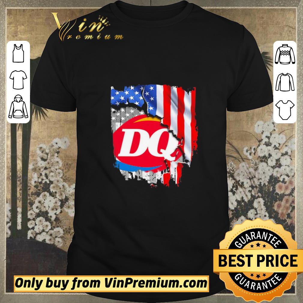 Nice Dairy Queen American flag shirt sweater