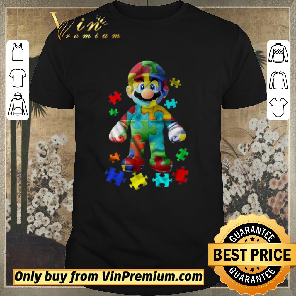Official Super Mario Autism Awareness shirt sweater