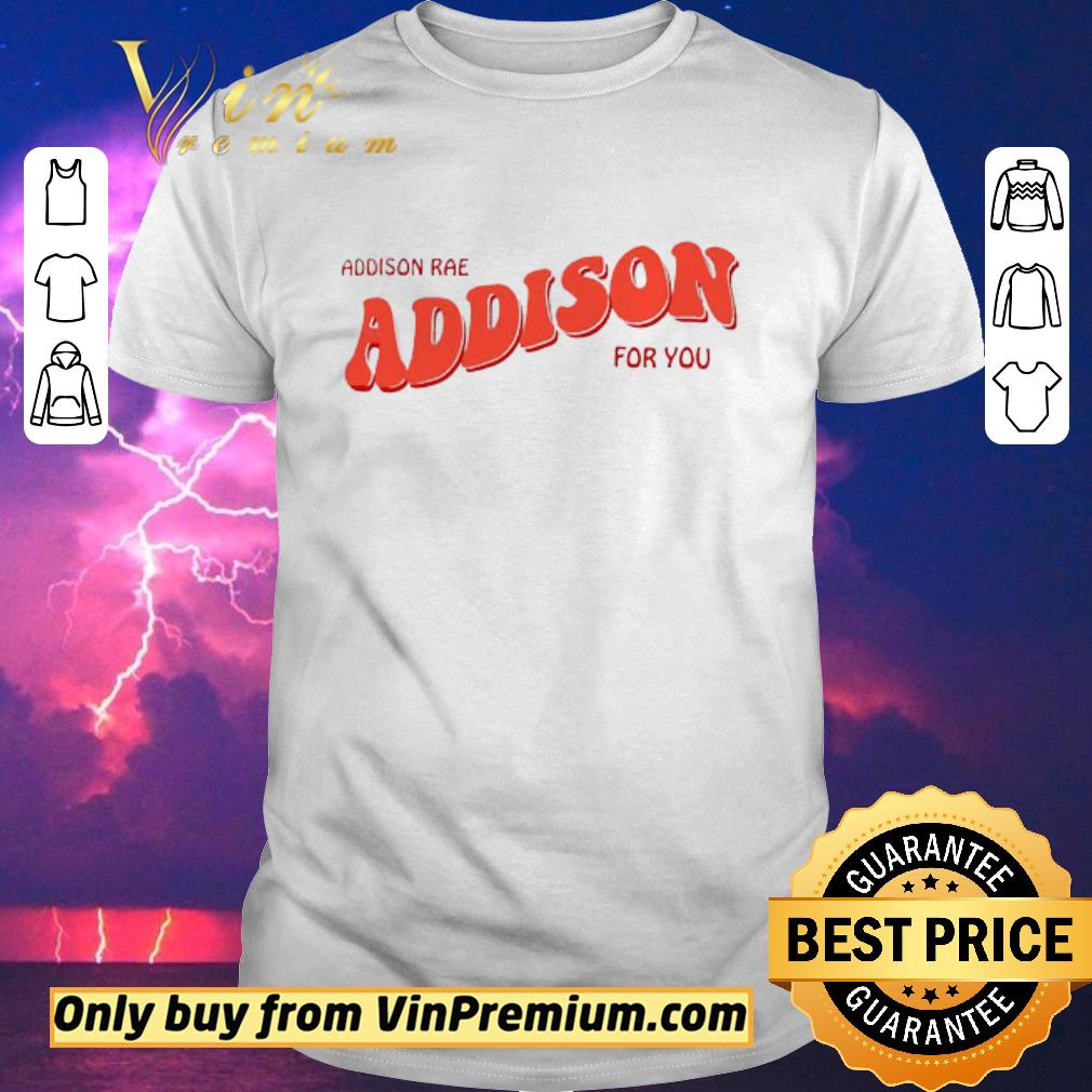 Top Addison rae addison for you shirt sweater