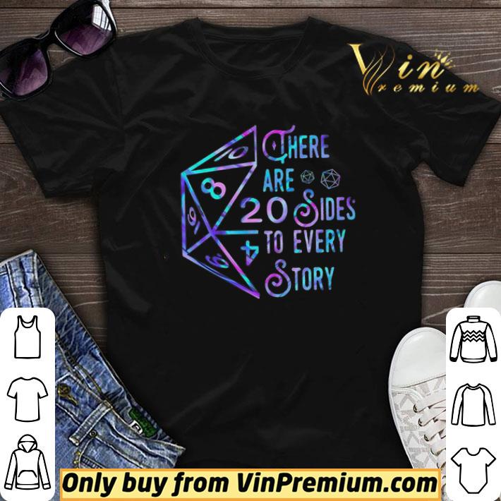 Dungeons There Are 20 Sides To Every Story shirt sweater