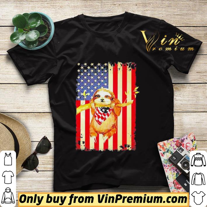 f1e00cb6 independence day sloth shirt 4 - Independence Day Sloth shirt