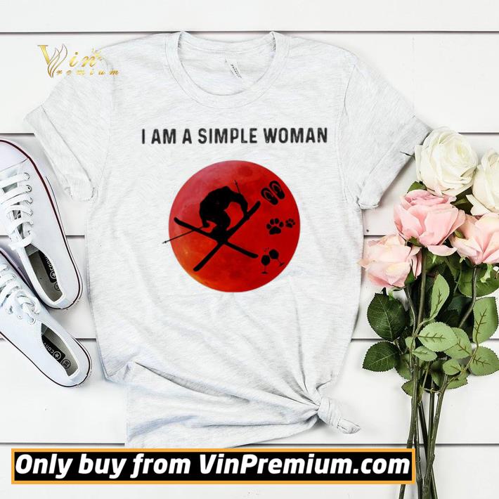 I am a simple woman skiing paw wine shirt sweater f2cd5b88 i am a simple woman skiing paw wine shirt sweater 4 - I am a simple woman skiing paw wine shirt sweater