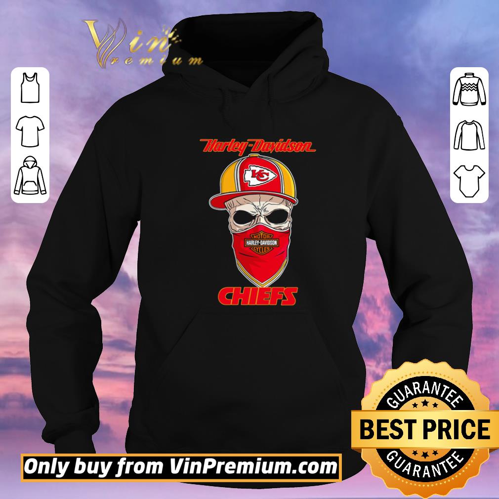 f6b68f02 awesome kansas city chiefs skull wearing harley davidson cycles mask shirt sweater 4 - Awesome Kansas City Chiefs skull wearing Harley-Davidson Cycles mask shirt sweater