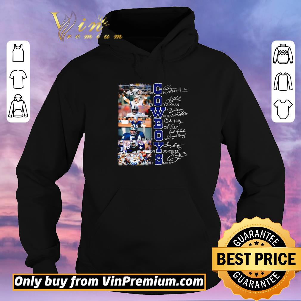 f7cfdfed funny dallas cowboys players signatures shirt sweater 4 - Funny Dallas Cowboys players signatures shirt sweater