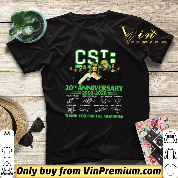 Csi Crime Science Technology 20th Anniversary 2000 2020 Thank You For The Memories Signatures shirt sweater 03d1ec4e csi crime science technology 20th anniversary 2000 2020 thank you for the memories signatures shirt sweater 4 - Csi Crime Science Technology 20th Anniversary 2000 2020 Thank You For The Memories Signatures shirt sweater