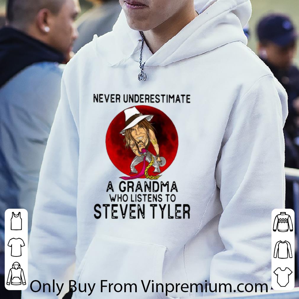 04847e57 official never underestimate a grandma who listens to steven tyler shirt 4 - Official Never Underestimate A Grandma Who Listens To Steven Tyler shirt
