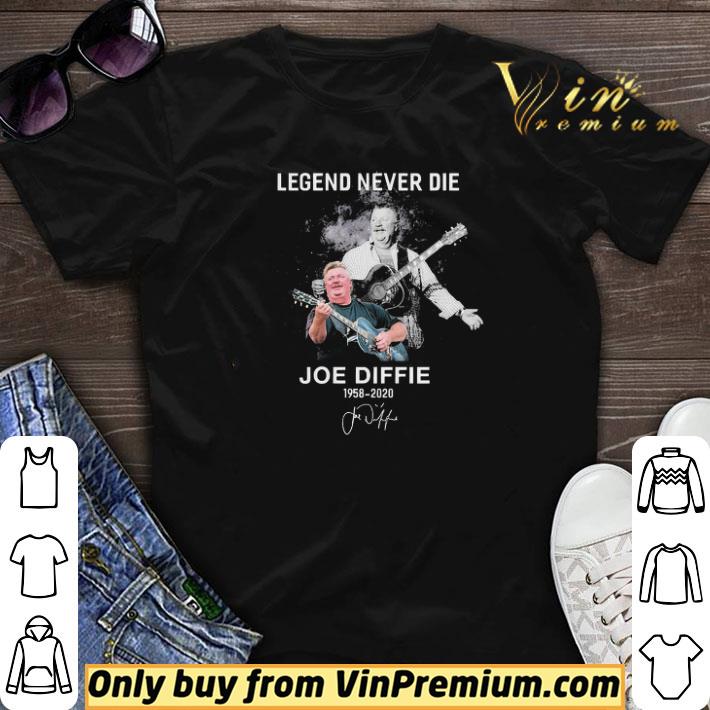 Awesome Legend never die Joe Diffie 1958 2020 signature shirt sweater