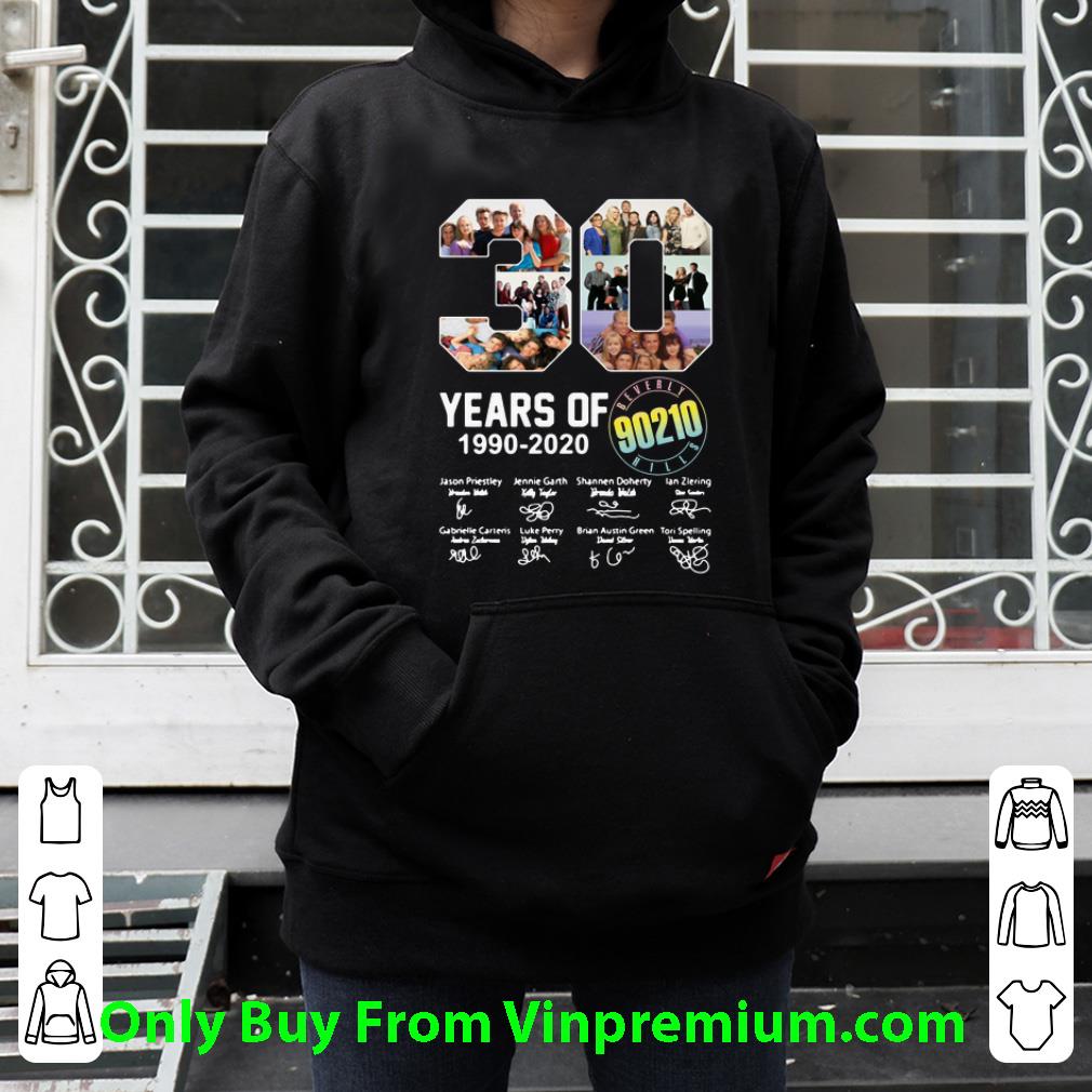 09924377 premium 30 years of beverly hills 90210 1990 2020 signatures shirt 4 - Premium 30 Years Of Beverly Hills 90210 1990-2020 Signatures shirt