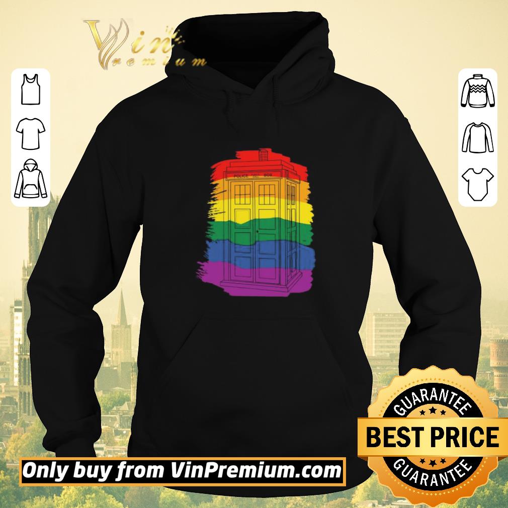 0de5f5b2 hot police public call box doctor who lgbt shirt sweater 4 - Hot Police Public call box Doctor Who LGBT shirt sweater