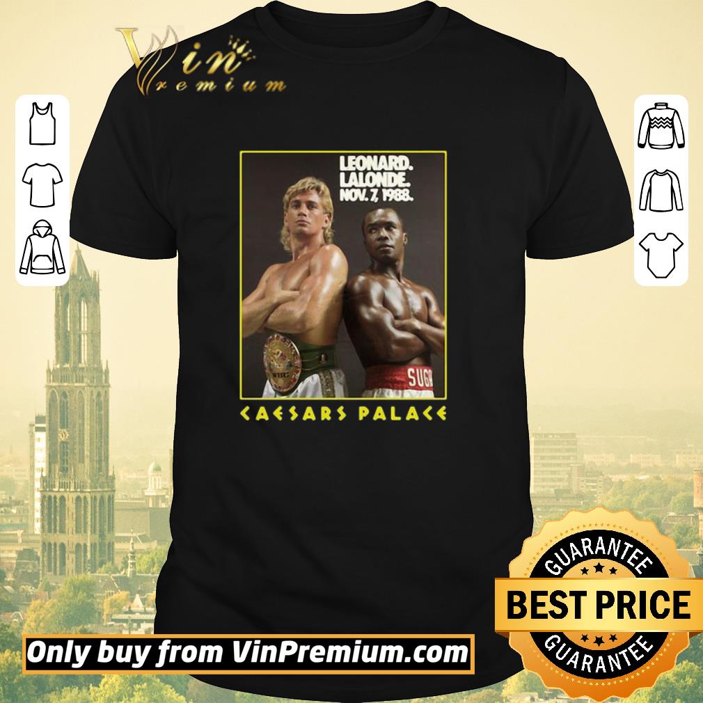 Awesome Leonard lalonde november 7 1988 caesars palace shirt sweater