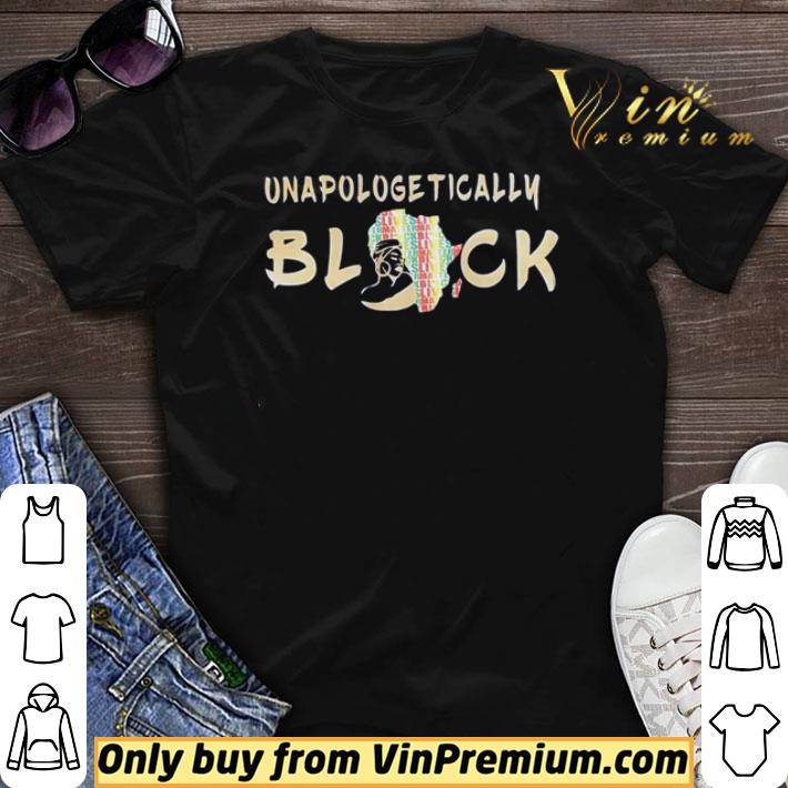 Unapologetically black shirt sweater